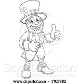 Vector Illustration of Leprechaun St Patricks Day Character by AtStockIllustration