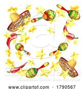 Vector Illustration of Mexican Cinco De Mayo Design by AtStockIllustration