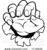 Vector Illustration of Monster Claw Hand by AtStockIllustration