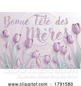 Vector Illustration of Mothers Day French Bonne Fete Des Meres Design by AtStockIllustration