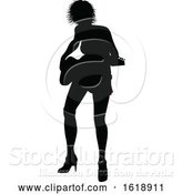 Vector Illustration of Musician Guitarist Silhouette by AtStockIllustration