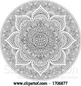 Vector Illustration of Pattern Motif Mandala Art Ornament Design Element by AtStockIllustration