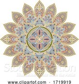 Vector Illustration of Pattern Motif Mandala Art Ornament Design Element by AtStockIllustration