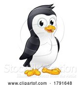 Vector Illustration of Penguin Bird Cute Wildlife Mascot by AtStockIllustration