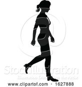 Vector Illustration of People Business Silhouettes by AtStockIllustration