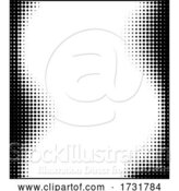 Vector Illustration of Pop Art Half Tone Border Background Frame by AtStockIllustration