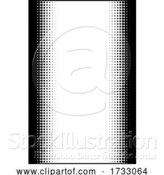 Vector Illustration of Pop Art Half Tone Border Background Frame by AtStockIllustration