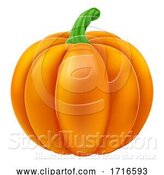 Vector Illustration of Pumpkin Halloween by AtStockIllustration