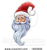 Vector Illustration of Santa Claus Father Christmas by AtStockIllustration