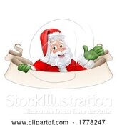 Vector Illustration of Santa Claus Father Christmas Character by AtStockIllustration