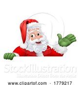 Vector Illustration of Santa Claus Father Christmas Character by AtStockIllustration