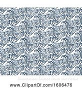 Vector Illustration of Seamless Japanese Great Wave Repeating Background by AtStockIllustration