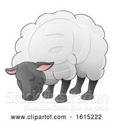 Vector Illustration of Sheep Animal Character by AtStockIllustration