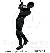 Vector Illustration of Singers Pop Country Rock Hiphop Star Silhouette by AtStockIllustration