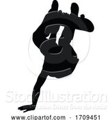 Vector Illustration of Skateboarder Skater Silhouette by AtStockIllustration