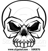 Vector Illustration of Skull Design by AtStockIllustration