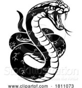 Vector Illustration of Snake Animal Sport Team Animal Mascot by AtStockIllustration