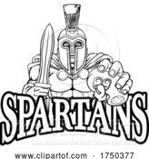 Vector Illustration of Spartan Trojan Gamer Gladiator Controller Mascot by AtStockIllustration