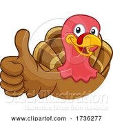 Vector Illustration of Turkey Thanksgiving or Christmas Character by AtStockIllustration
