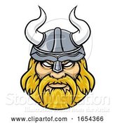 Vector Illustration of Viking Sports Character Mascot by AtStockIllustration