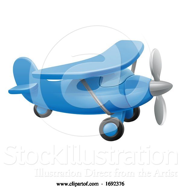 Vector Illustration of Airplane Aeroplane