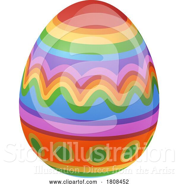 Vector Illustration of Easter Egg