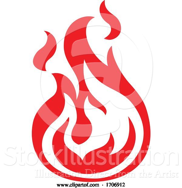 Vector Illustration of Four Elements Earth Water Air Fire Icon Set