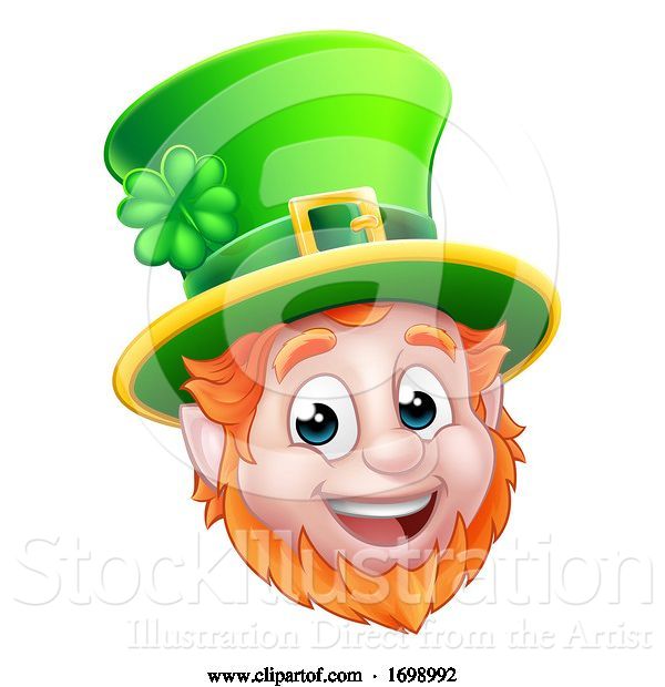 Vector Illustration of Leprechaun St Patricks Day