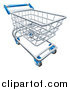 Vector Illustration of a 3d Shopping Cart by AtStockIllustration