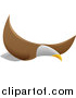 Vector Illustration of a Flying Bald Eagle by AtStockIllustration