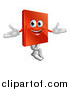 Vector Illustration of a Happy Book Mascot by AtStockIllustration