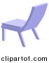 Vector Illustration of a Simple Blue Chair by AtStockIllustration