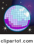 Vector Illustration of a Sparkling Disco Ball by AtStockIllustration