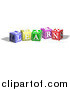 Vector Illustration of Alphabet Blocks Spelling LEARN by AtStockIllustration