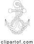 Vector Illustration of Anchor Ship Boat Chain Nautical Illustration by AtStockIllustration