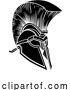 Vector Illustration of Ancient Greek Spartan Helmet by AtStockIllustration