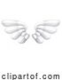 Vector Illustration of Angel Eagle Wings Emoji Emoticon Icon by AtStockIllustration