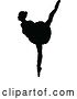 Vector Illustration of Ballet Dancer Silhouette Set by AtStockIllustration