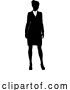 Vector Illustration of Business People Lady Silhouette Business Woman by AtStockIllustration