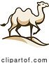 Vector Illustration of Camel Animal Design Illustration Mascot Icon by AtStockIllustration