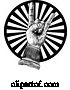 Vector Illustration of Cartoon Heavy Metal Rock Music Hand Sign Gesture by AtStockIllustration