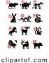 Vector Illustration of Chinese Zodiac Horoscope Animals Year Signs Set by AtStockIllustration