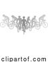 Vector Illustration of Cyclists Bikes Silhouette Bike Cyclist People Set by AtStockIllustration