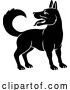 Vector Illustration of Dog Chinese Zodiac Horoscope Animal Year Sign by AtStockIllustration