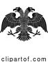 Vector Illustration of Double Headed Imperial Eagle with Two Heads by AtStockIllustration