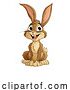 Vector Illustration of Easter Bunny Rabbit Fun Animal Character by AtStockIllustration