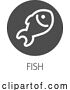 Vector Illustration of Fish Seafood Food Icon Concept by AtStockIllustration
