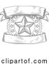 Vector Illustration of Gold Star Shiny Medal Symbol Award Badge Icon by AtStockIllustration