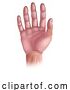 Vector Illustration of Hand Five Senses Human Body Part Icon by AtStockIllustration