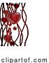 Vector Illustration of Heart Valentine Background by AtStockIllustration